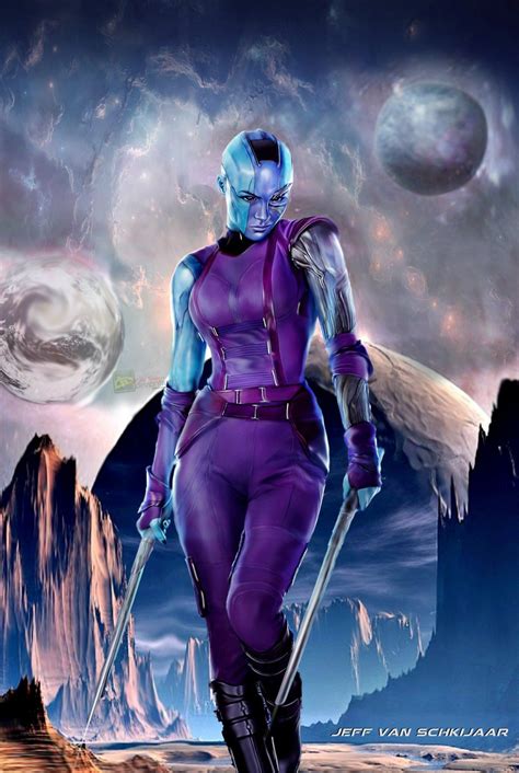 Nebula Marvel Vidéos Porno 